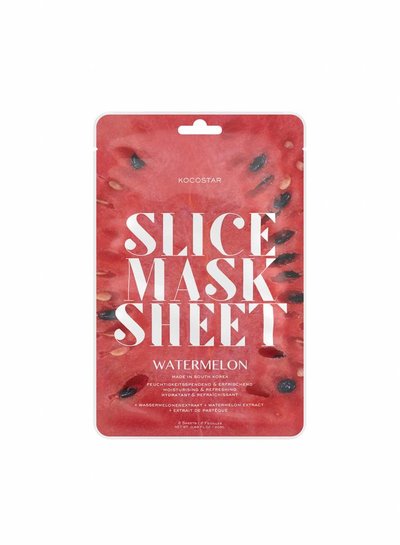 Kocostar Slice Mask Watermelon – die Wassermelonenmaske